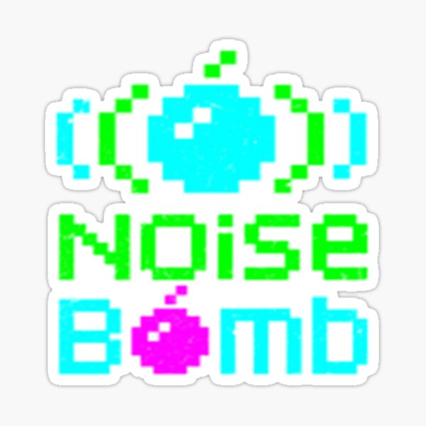 Noise Bomb Sticker