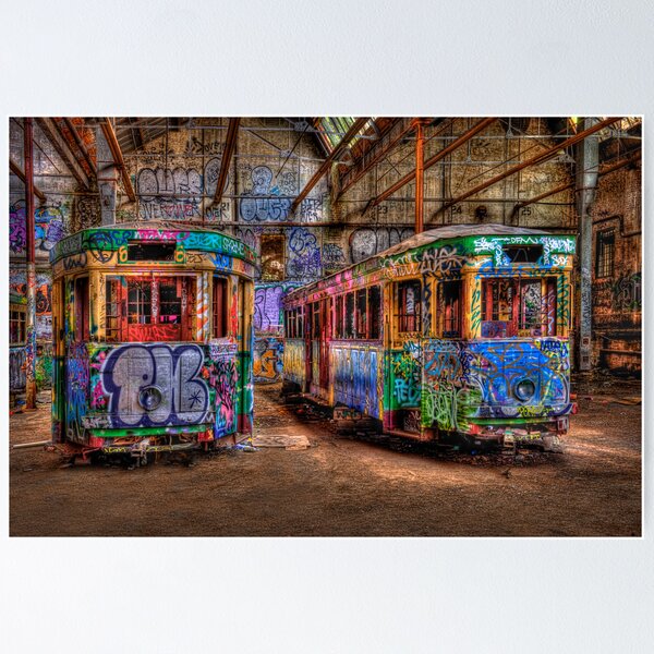 Two Trams Poster