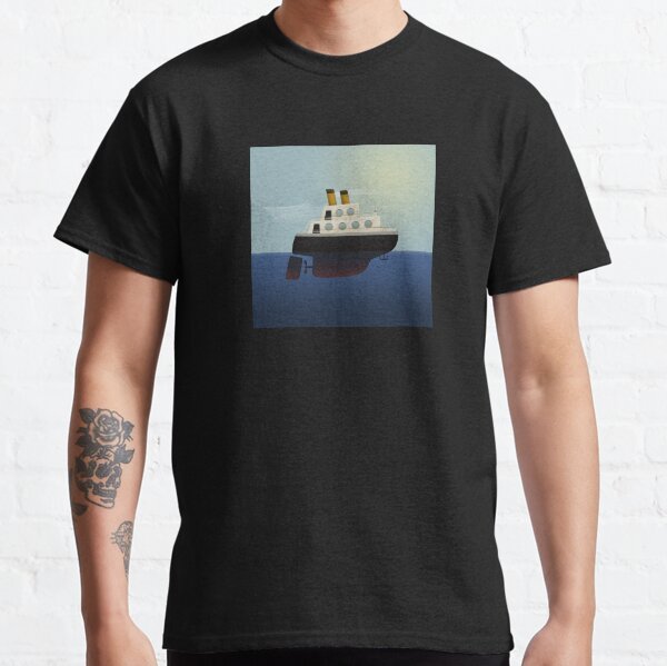 The little big boat on the sea Classic T-Shirt