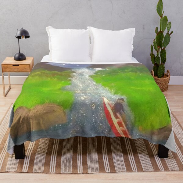 Item preview, Canoeing at night designed and sold by BellsPainting.