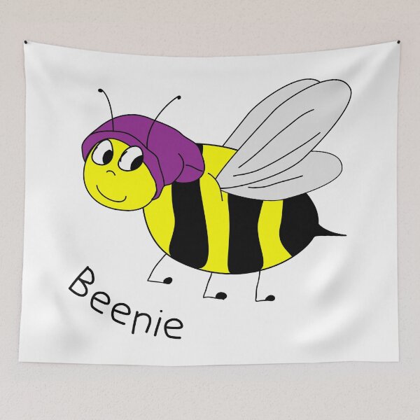 Item preview, Beenie - The cute bee with the knit cap designed and sold by emmjott.