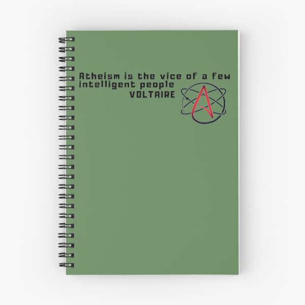 Item preview, Atheism VOLTAIRE Quote Freethinker Graphic Design designed and sold by VIDDAtees.