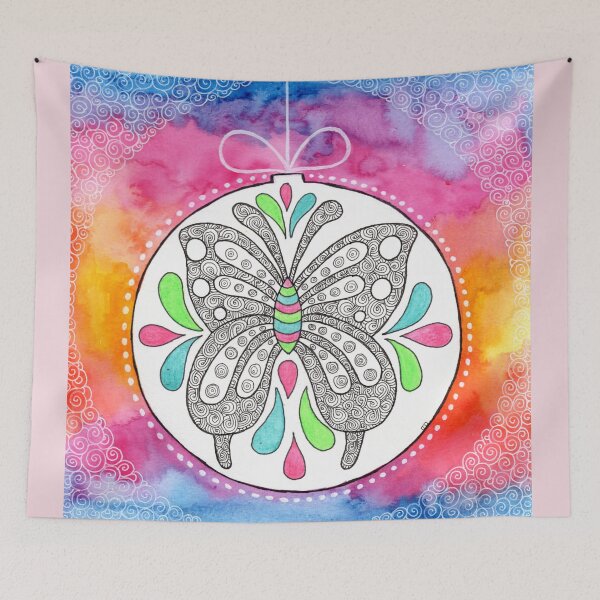Item preview, Watercolor Doodle | Butterfly designed and sold by OliviaJDMin.