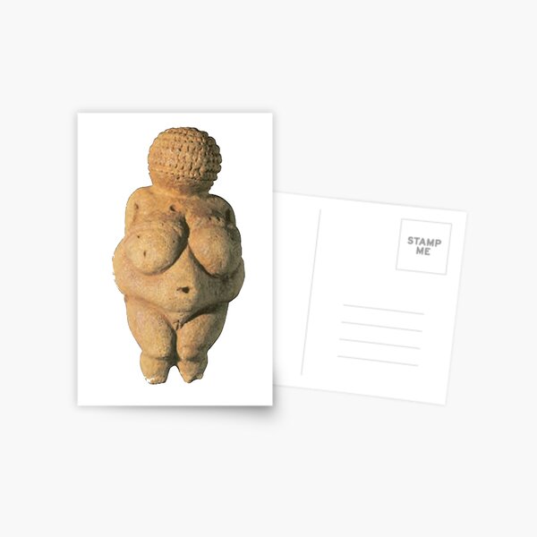 #Venus of #Willendorf #artifact sculpture art figurine statue humanbody #VenusofWillendorf Postcard