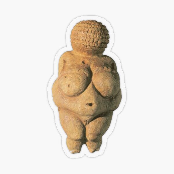 #Venus of #Willendorf #artifact sculpture art figurine statue humanbody #VenusofWillendorf Transparent Sticker