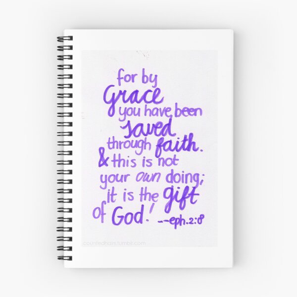 Item preview, Ephesians 2: Grace is a gift designed and sold by countedhairs.