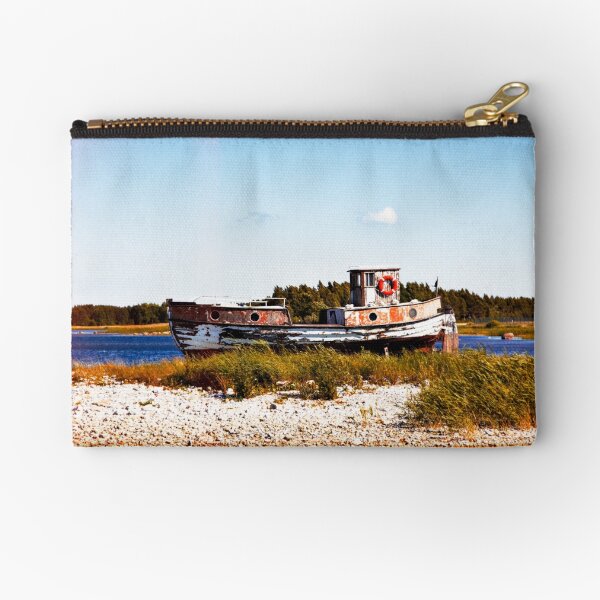 Hey, Ship Ahoy! Zipper Pouch
