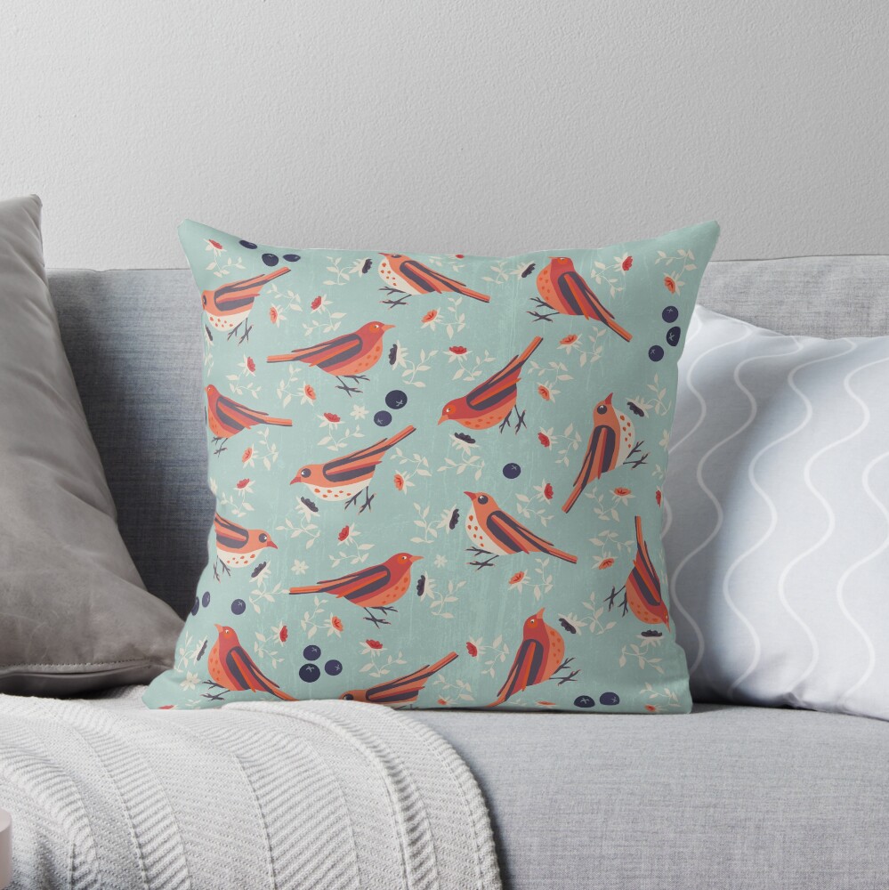Item preview, Throw Pillow designed and sold by Kakel.