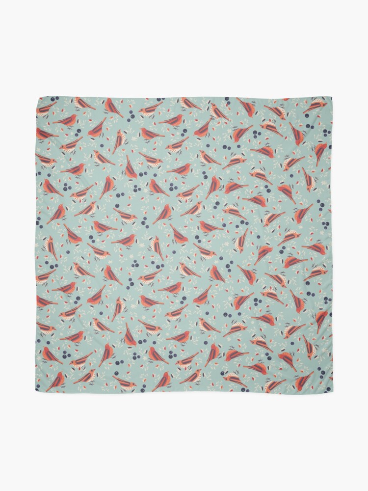 Alternate view of Bluebirds Scarf