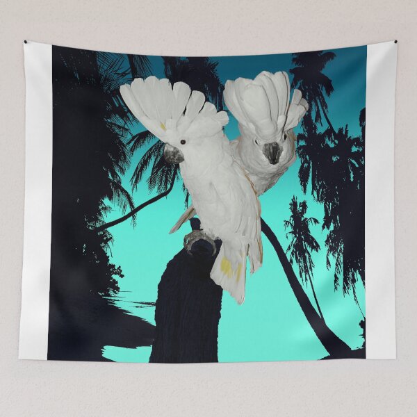 Item preview, Tropical Umbrella Cockatoos A314b   designed and sold by byNicol.