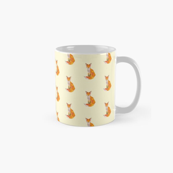 Geometric Fox Classic Mug