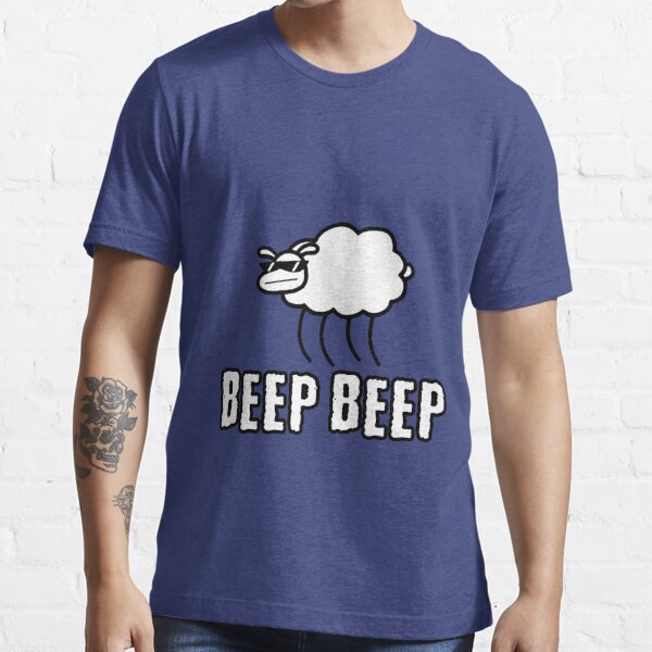 smal Telemacos Regelmæssighed Beep Beep Sheep Option 1" Essential T-Shirt for Sale by daveb72 | Redbubble