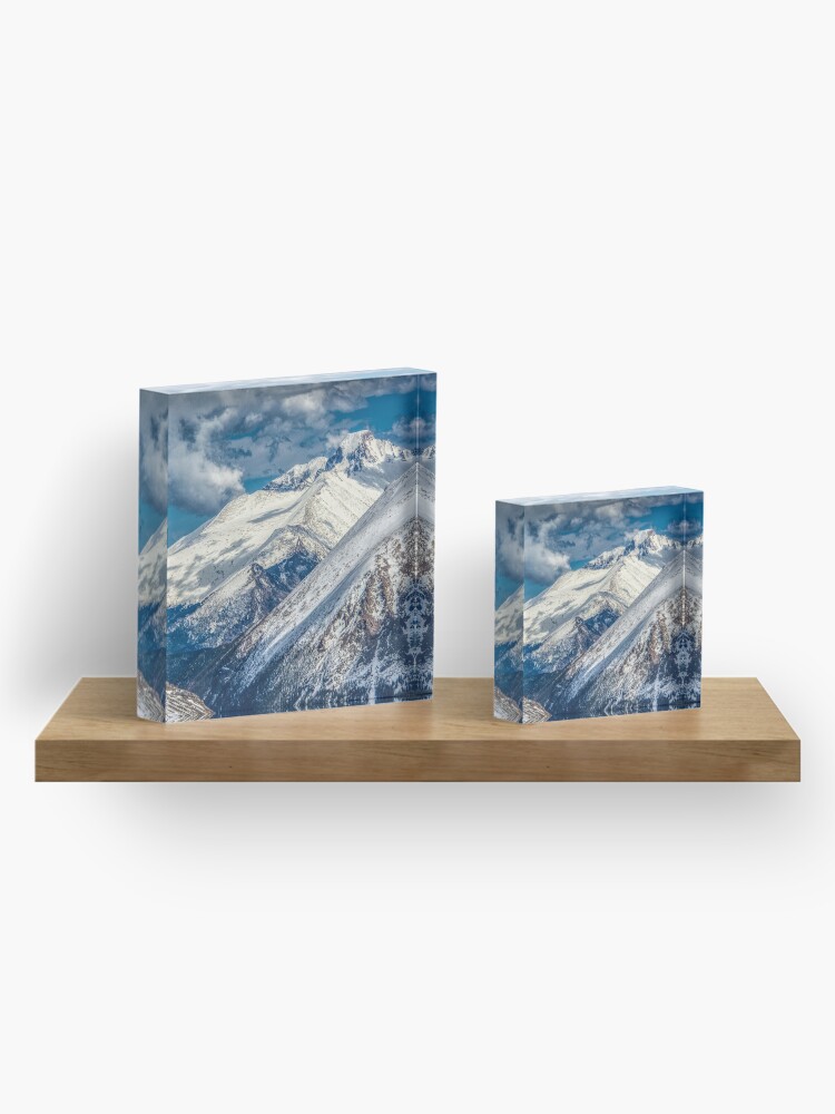 Alternate view of First View Longs Peak Acrylic Block