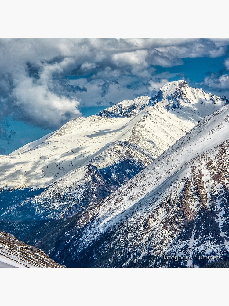 First View Longs Peak by nikongreg