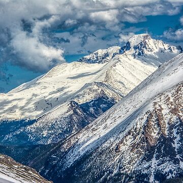 Artwork thumbnail, First View Longs Peak by Gregory J Summers