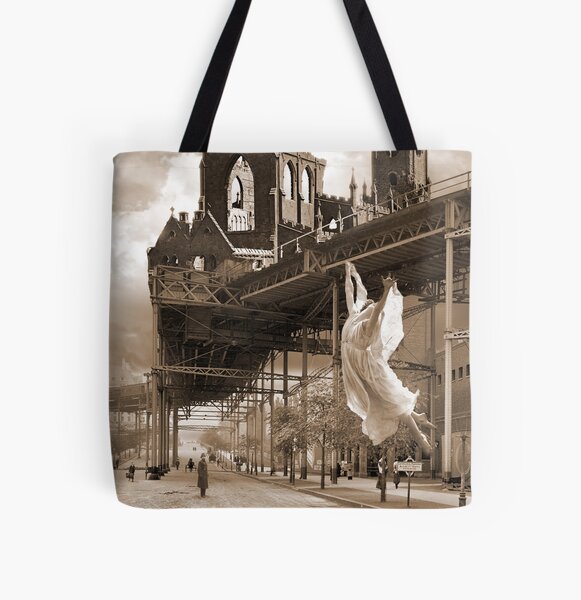 Angels in the Air All Over Print Tote Bag