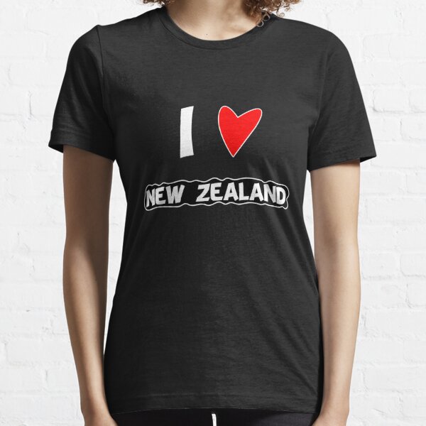 I Love Heart Christchurch Ladies T-Shirt 