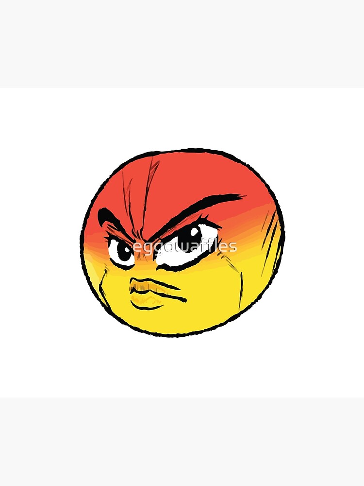 Angry Jojo Emoji Duvet Cover By Eggowaffles Redbubble - vinegar doppio roblox