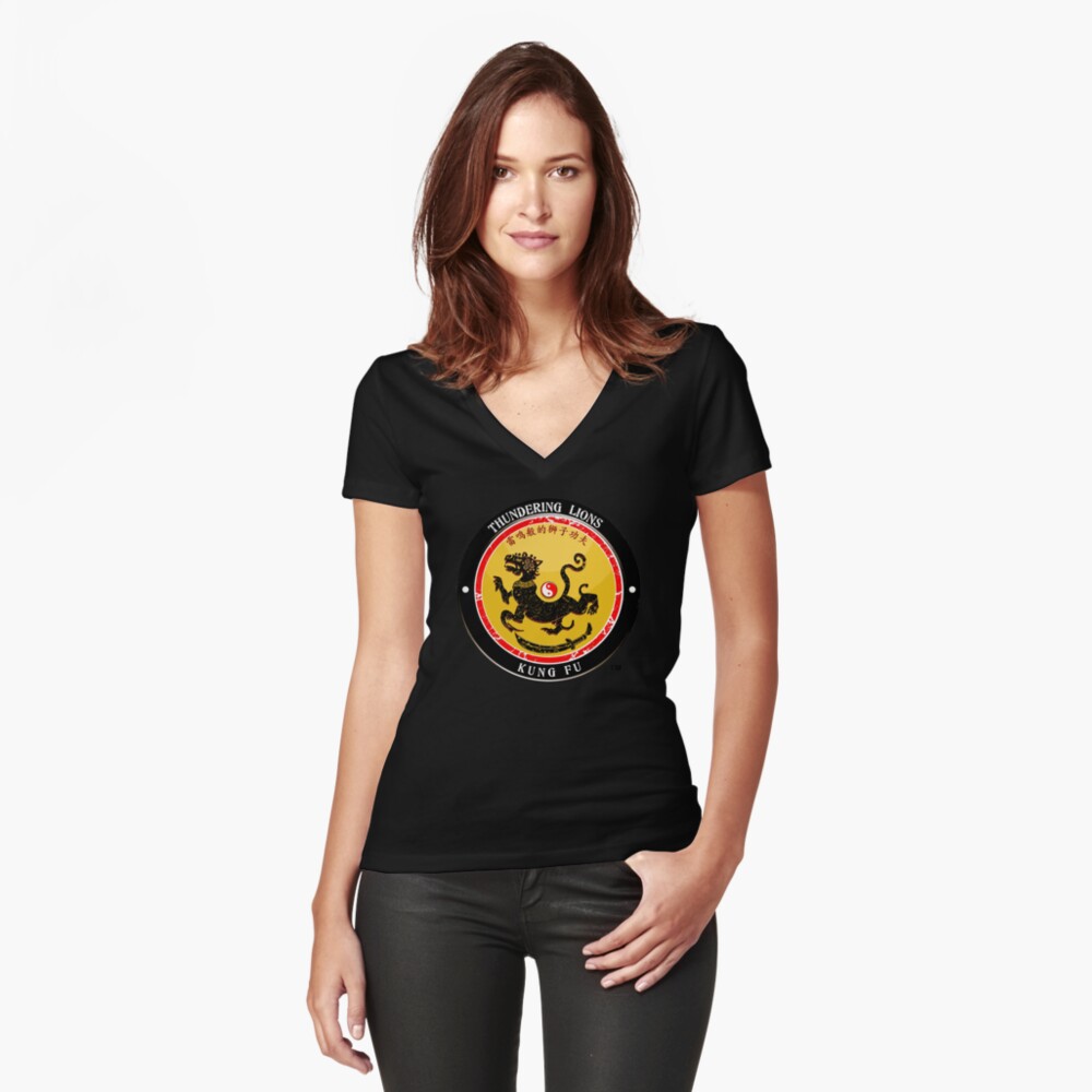 Item preview, Fitted V-Neck T-Shirt designed and sold by RodneyStyle.