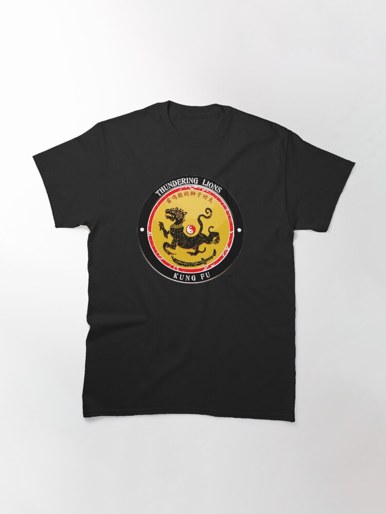 Thumbnail 3 of 7, Classic T-Shirt, Thundering Lions Kung Fu School Shirt designed and sold by RodneyStyle.