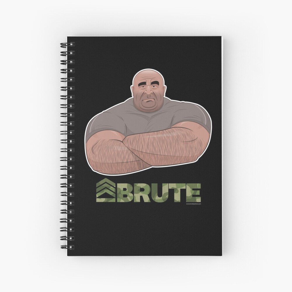 Strongman Spiral Notebook