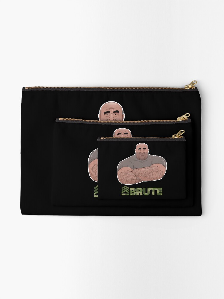 Alternate view of Strongman Zipper Pouch
