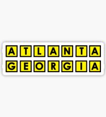 Atlanta Georgia Sticker