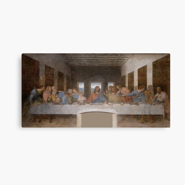 Leonardo da Vinci's The Last Supper Canvas Print