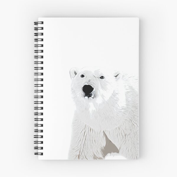 Item preview, polar ice bear vector art white designed and sold by gxp-design.