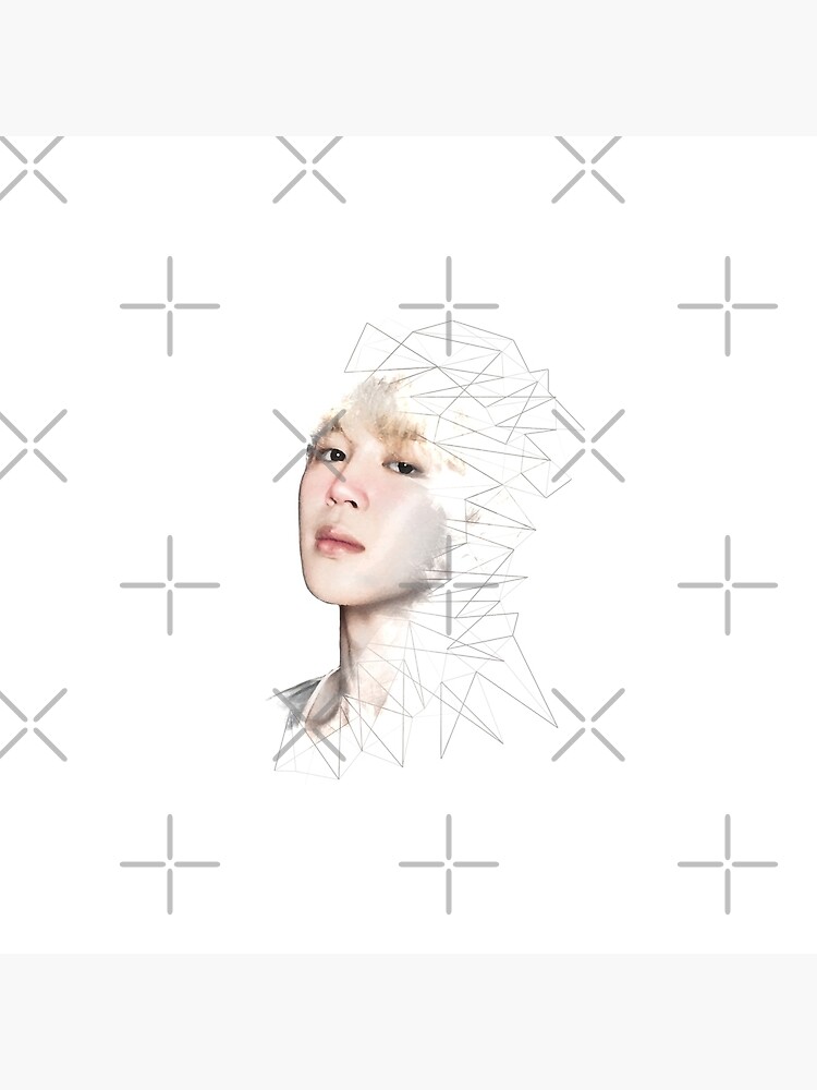 Digital BTS J-hope Silhouette Design Jungkook Jimin Jin 