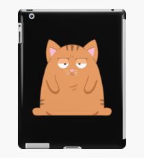 Sarkastische Katze iPad-Hülle & Klebefolie