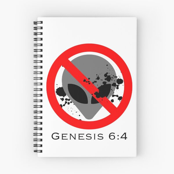Item preview, No Nephilim (Genesis 6:4) designed and sold by CanaryCryRadio.