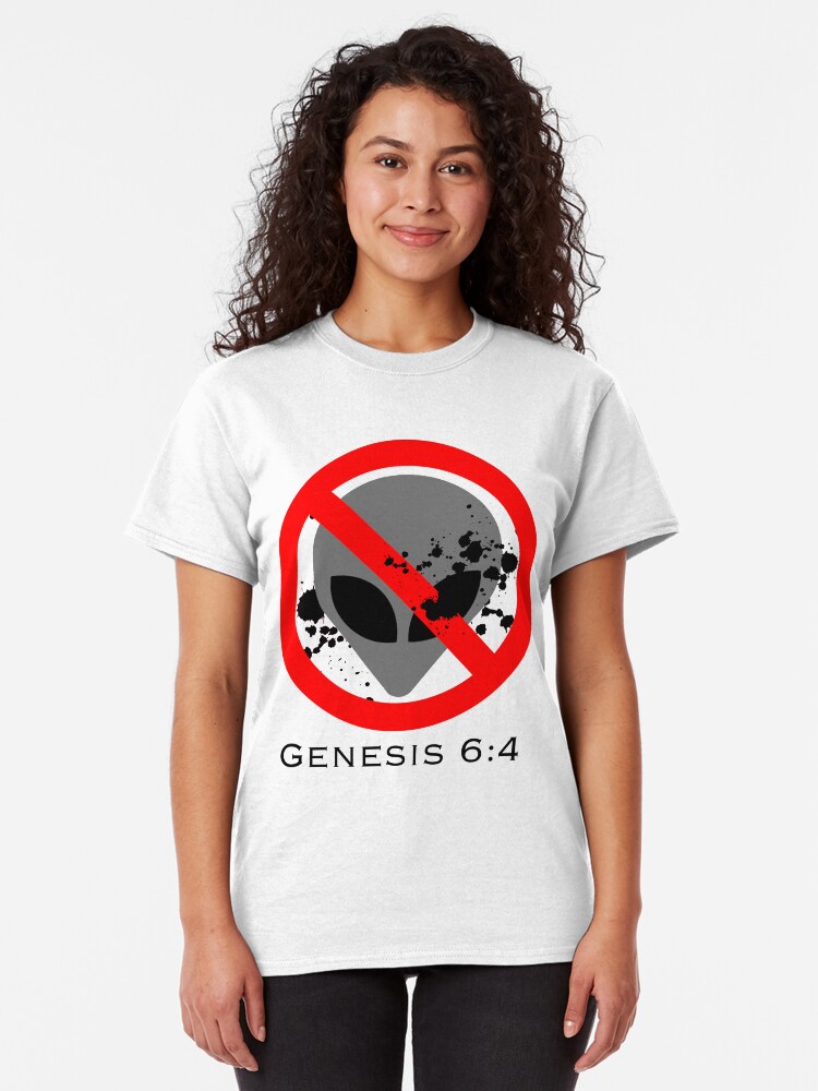 Alternate view of No Nephilim (Genesis 6:4) Classic T-Shirt