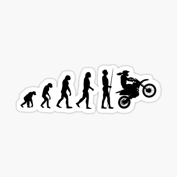 Funny bike shop stickers