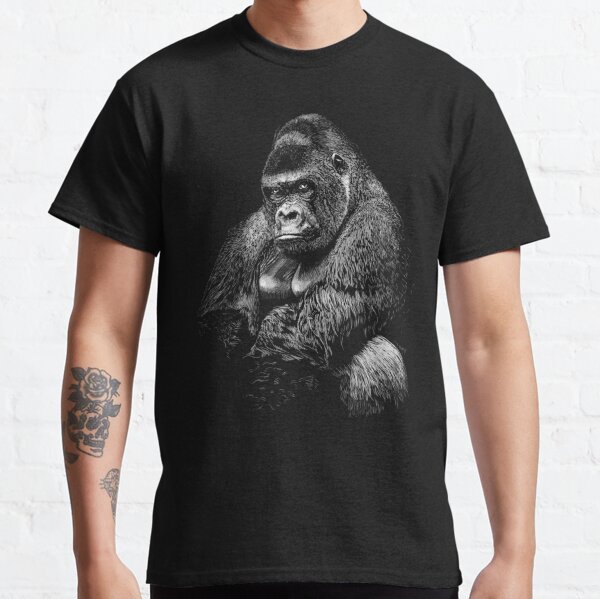 Gorilla T Shirts for Sale Redbubble