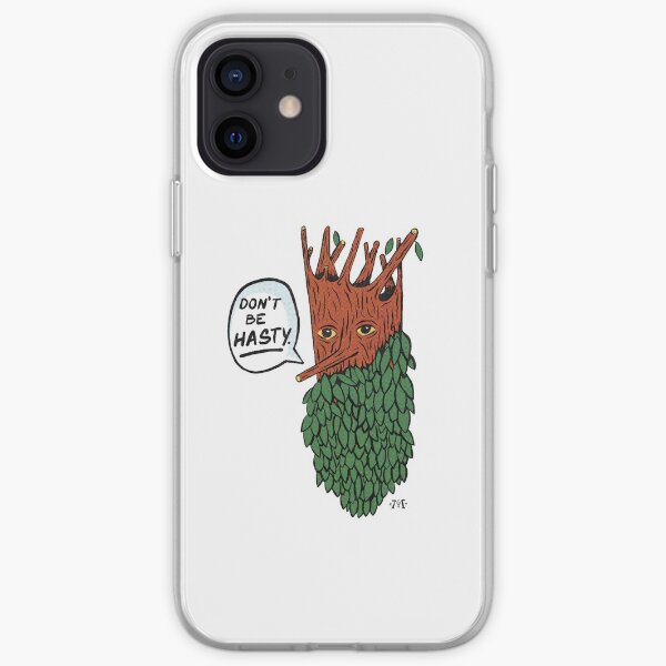 Barba de árbol Funda blanda para iPhone