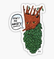 Baumbart Sticker