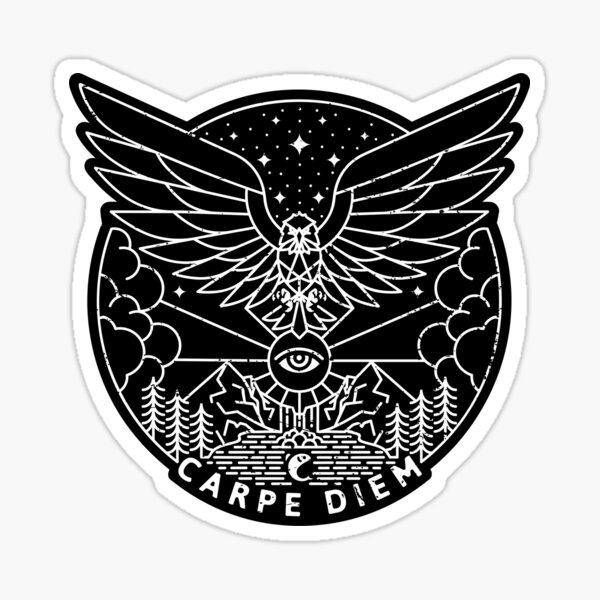 Carpe Diem Sticker