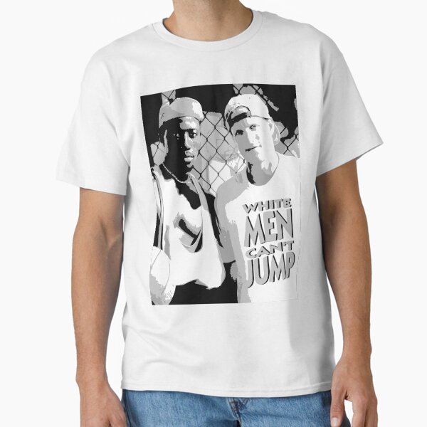 White Men Can't Jump - Stencil Style Classic T-Shirt