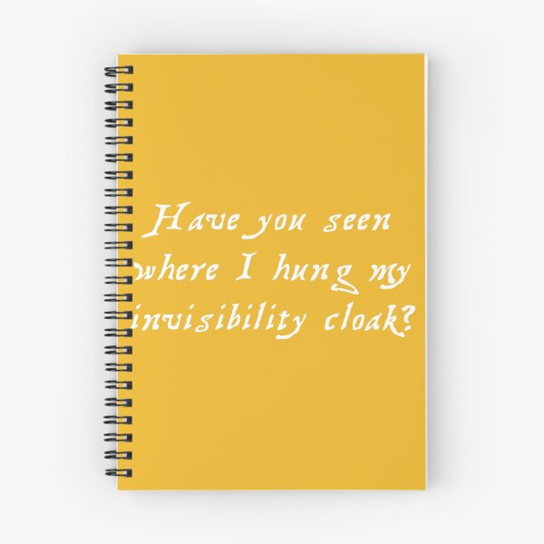 Item preview, Where's My Invisibility Cloak? YELLOW designed and sold by Tracie J.