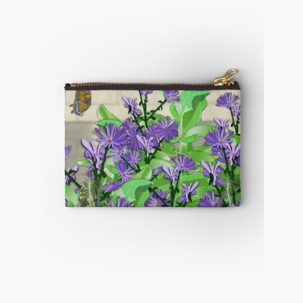 Item preview, Swallowtails Inspect Asters and Milkweed designed and sold by GreenElizabeth.
