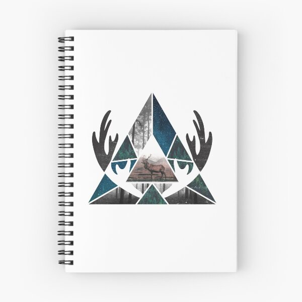 Item preview, Sacred Geometry in Nature, Geometric Deer Antlers designed and sold by artbykeli.