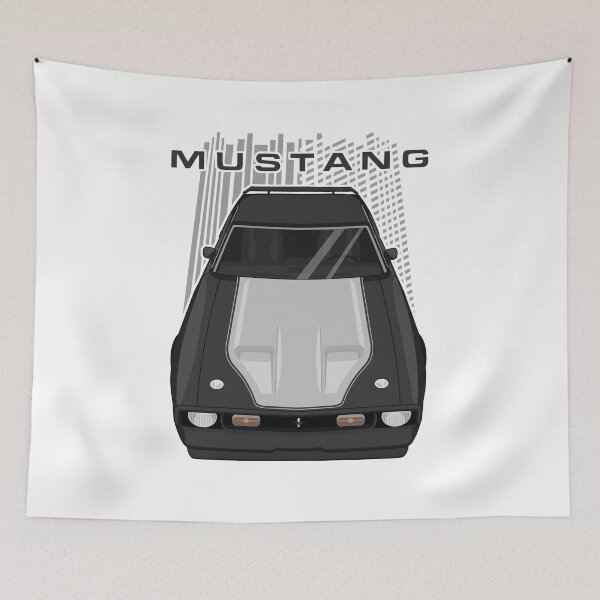 Item preview, Mustang Mach 1 1971 to 1972 - Black designed and sold by V8social.