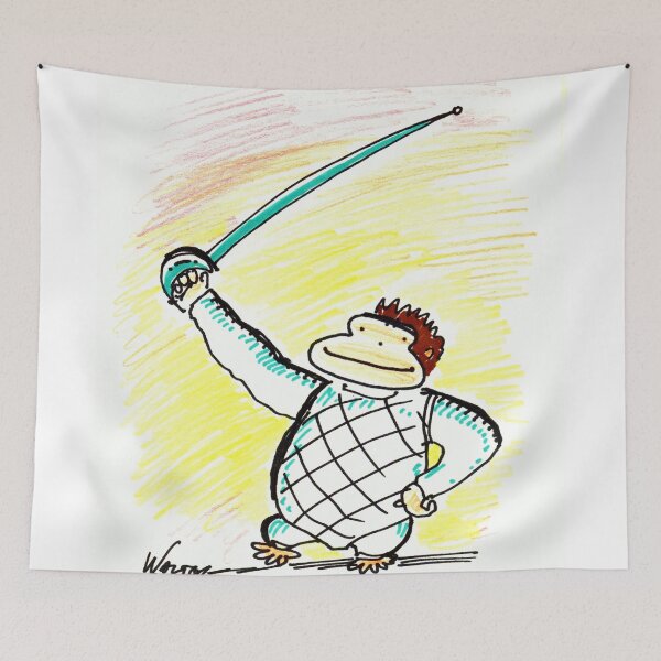 Item preview, Fencer Ape #1 designed and sold by Walter Moore.