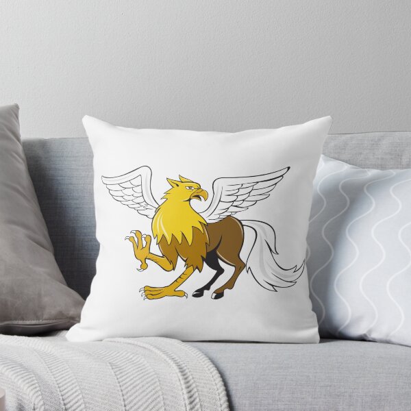 Item preview, Hippogriff Prancing Isolated Cartoon designed and sold by patrimonio.