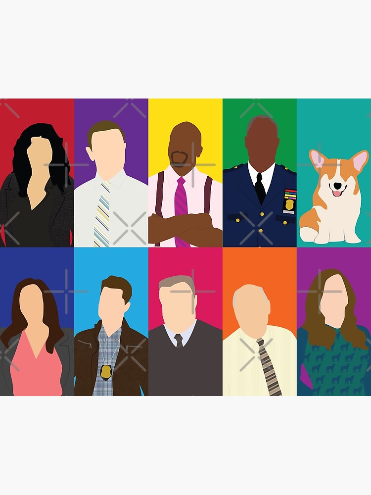 "Brooklyn 99" Poster for Sale by ehaverstick Redbubble
