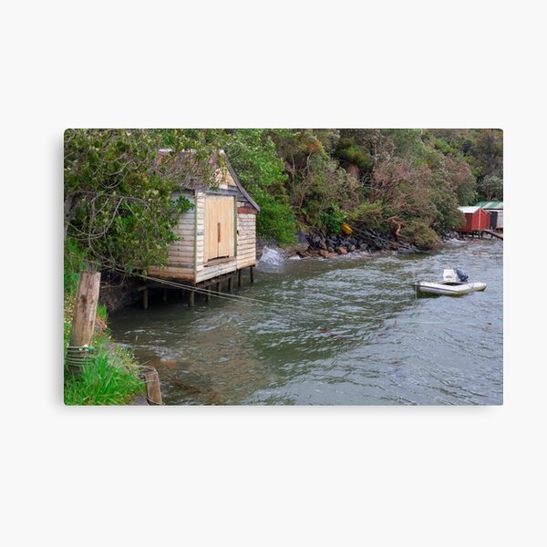 Item preview, Boathouse Stewart Island NZ designed and sold by PhotoArt by Joan Carroll.