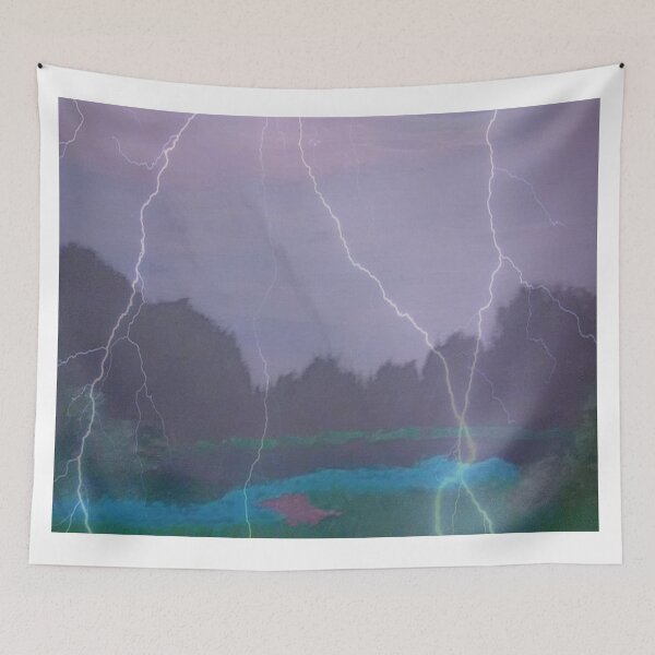 Item preview, Lightning in the sky designed and sold by BellsPainting.