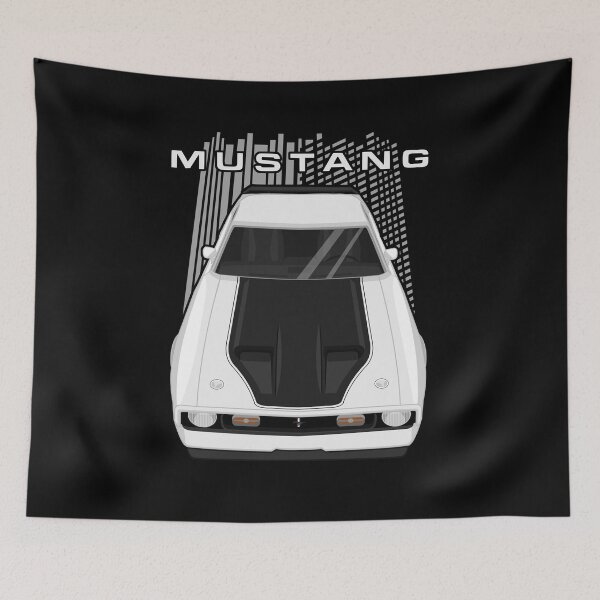 Item preview, Mustang Mach 1 1971 to 1972 - White designed and sold by V8social.