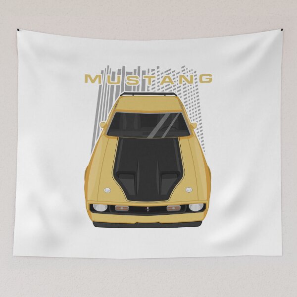 Item preview, Mustang Mach 1 1971 to 1972 - Yellow designed and sold by V8social.